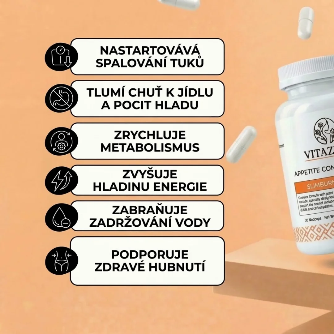 Appetite Control Active - Pro kontrolu chuti k jídlu a redukci hmotnosti