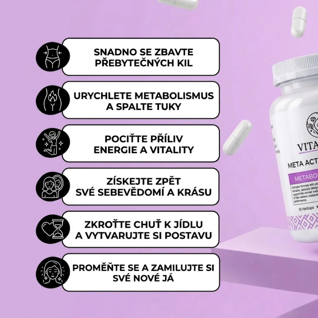 Meta Active Complex - Pro aktivní metabolismus u žen nad 40 let