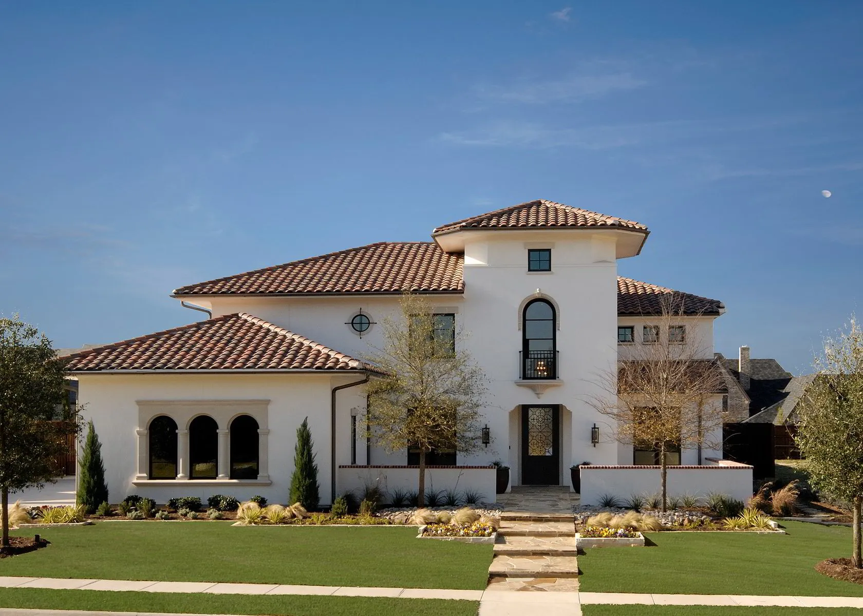 New Spanish Revival Home For Sale in Normandy Estates in Plano