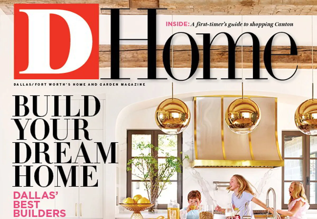 Alford Homes – “Best Builder” D Home Magazine 2018