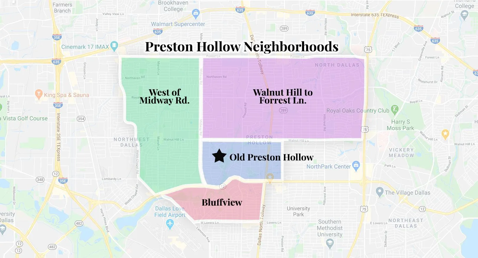 Living in Old Preston Hollow 