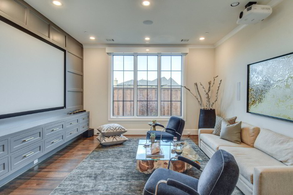 Specialty Rooms in New Luxury Homes