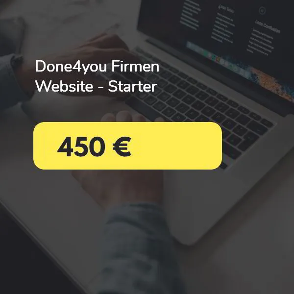 Done4you Firmen Website - Starter