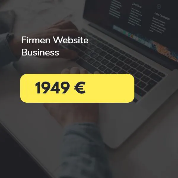 Firmen Website Business