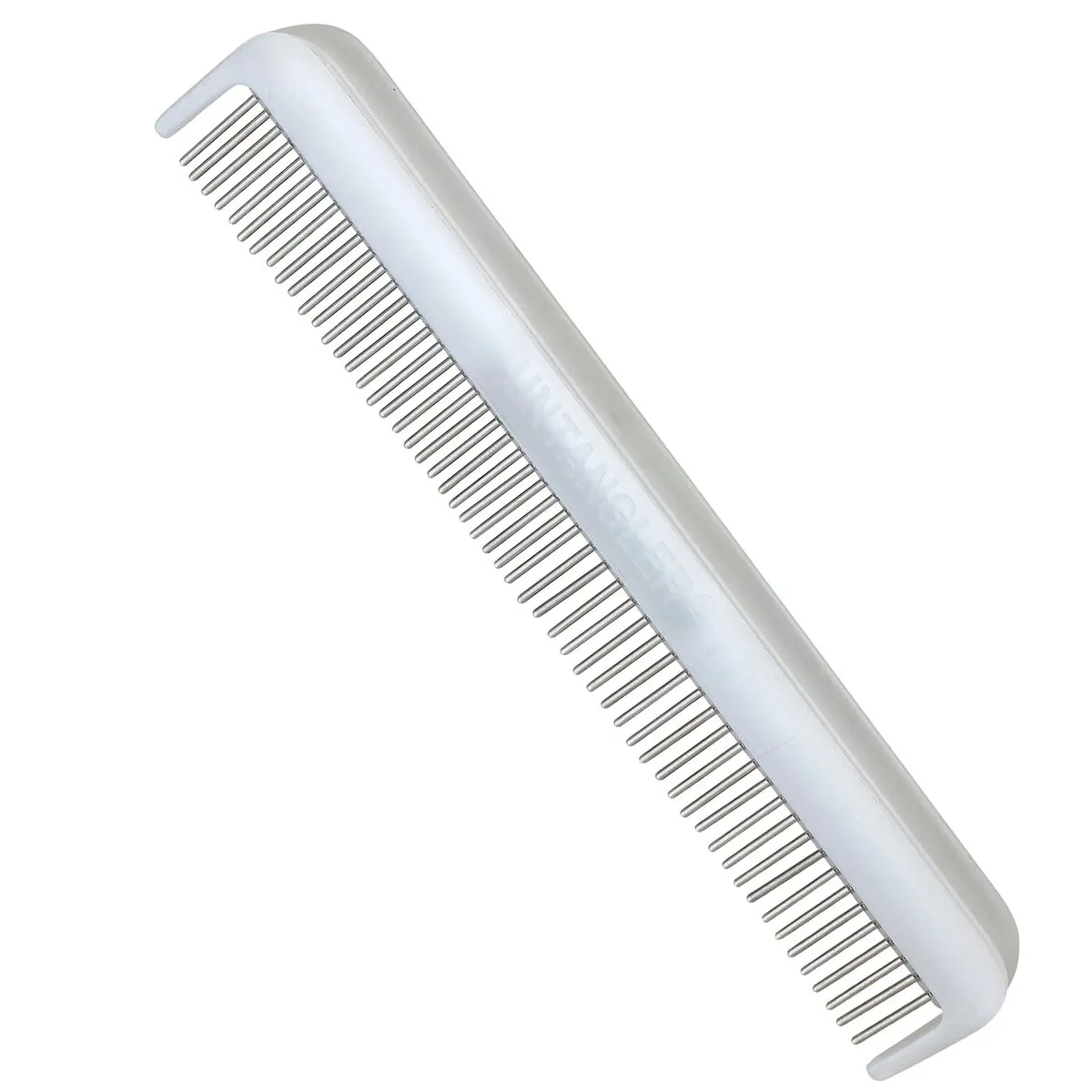 The Untangler - 7″ Cat Comb (55 dual spaced teeth) – smooth rotating teeth! Vet Recommended! (T716KC)