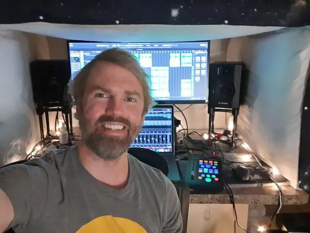 Recording studio interior for Spirit Song Studios