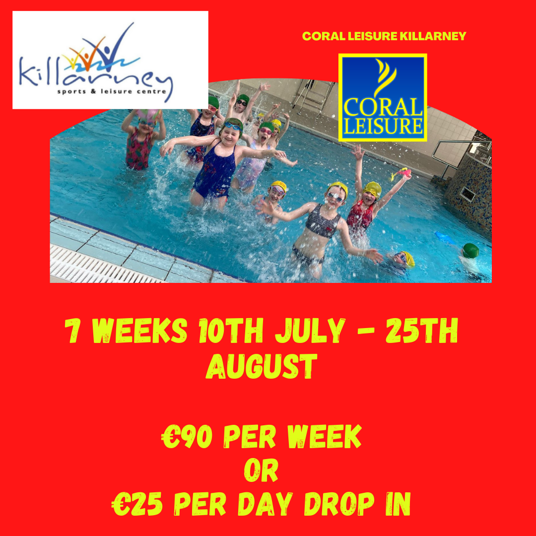 Summer Camps 2023 Killarney Sports & Leisure Centre.