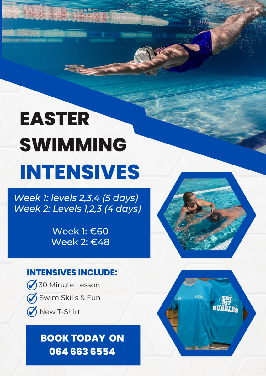 EASTER SWIMMING LESSONS KILLARNEY LEISURE CENTRE