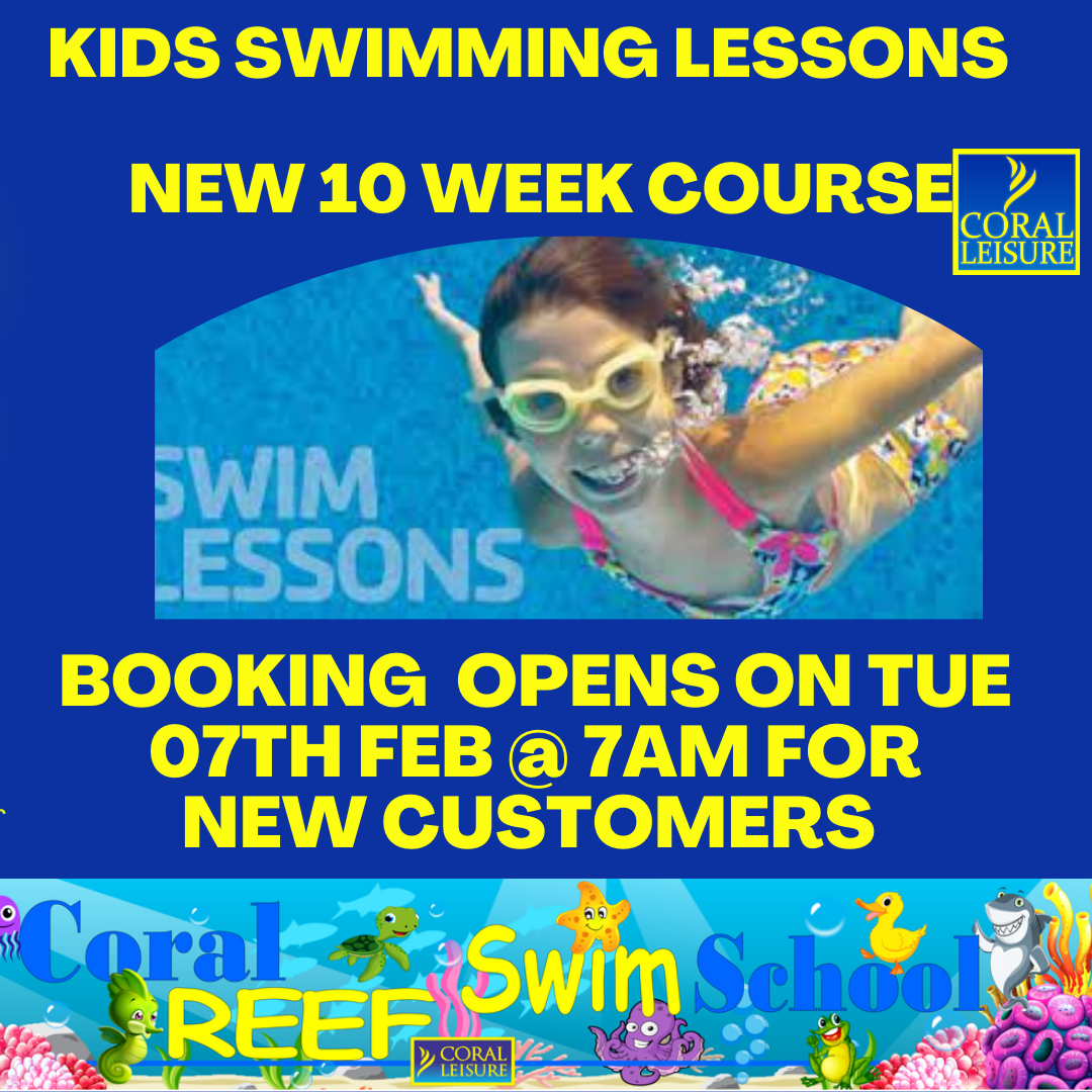 10 Week Course KIDS SWIMMING LESSONS NEW 10 WEEK COURSE @ KILLARNEY SPORTS & LEISURE ...