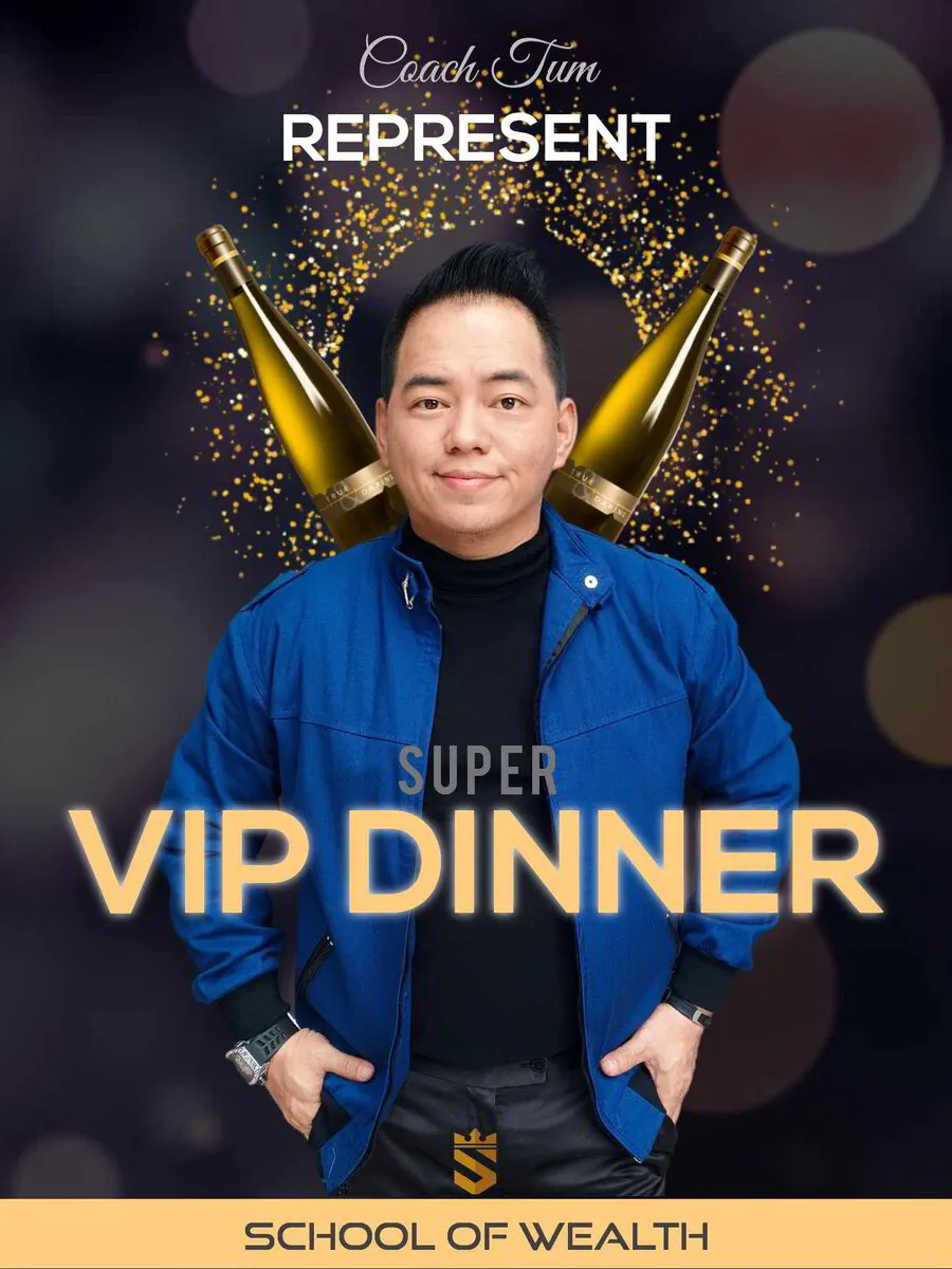 โปรโมชั่นพิเศษ! สำหรับ (Super) VIP Dinner กับโค้ชตั้ม