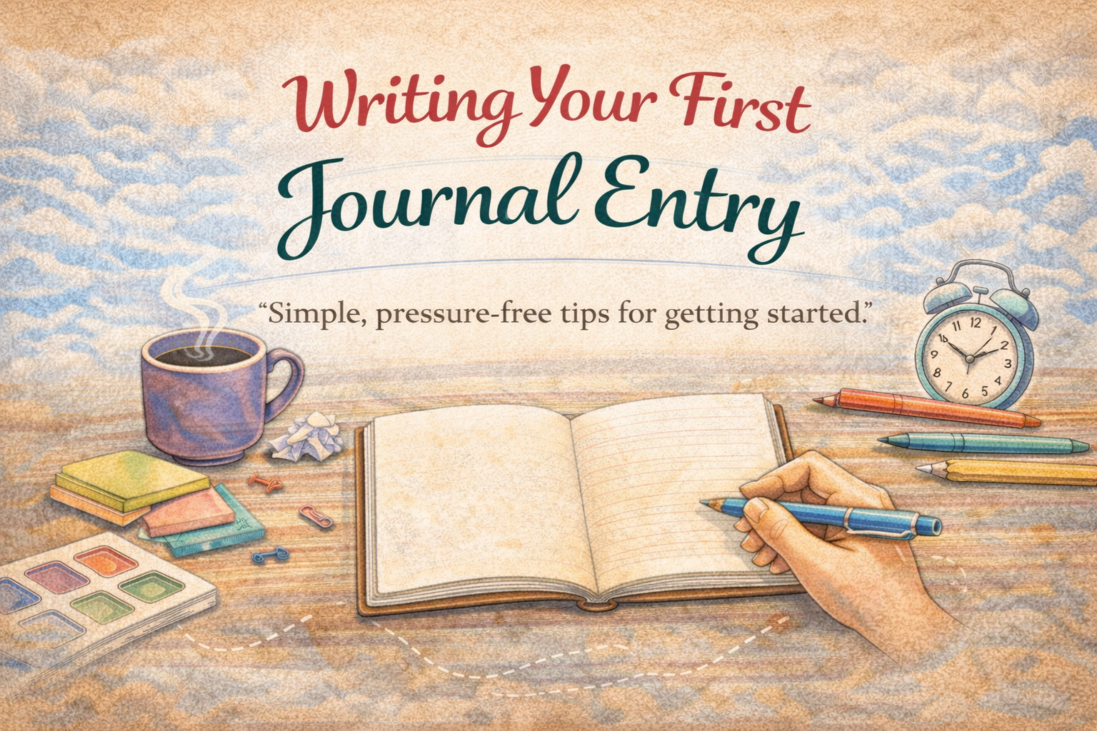 Writing Your First Journal Entry