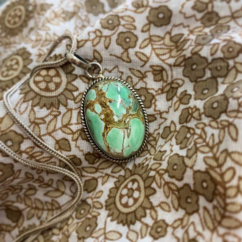 variscite pendant