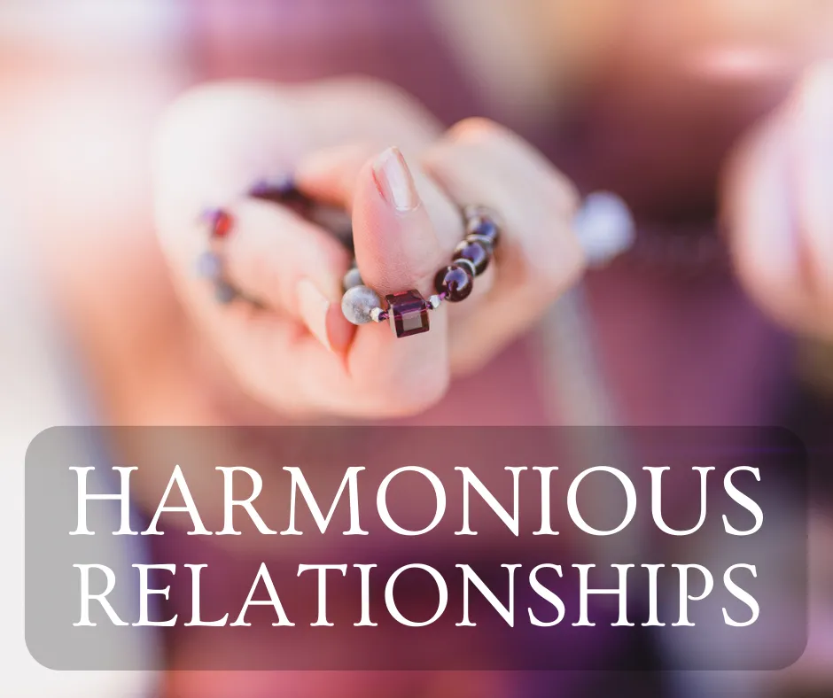 Harmonious Relationships* (Workshop)