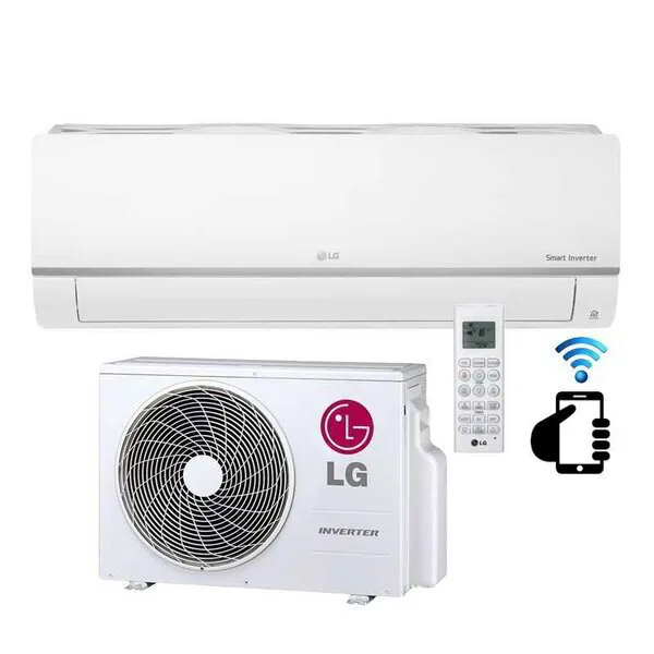LG AIRCO PC09SQ WiFi Single Split – 2.5KW koelen 3,2KW verwarmen