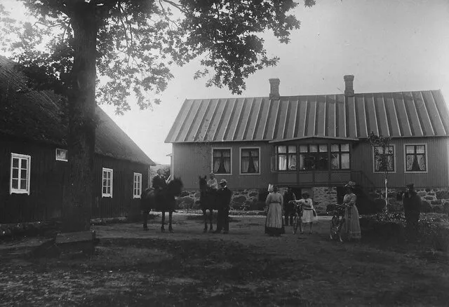 Åkagårdens Lodge i början av 1900-talet