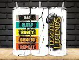 Rugby and Gaming - Tumblers & Bottles