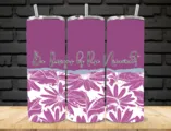 20oz Floral Design PNG