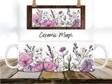 Ceramic Mug - Floral Various