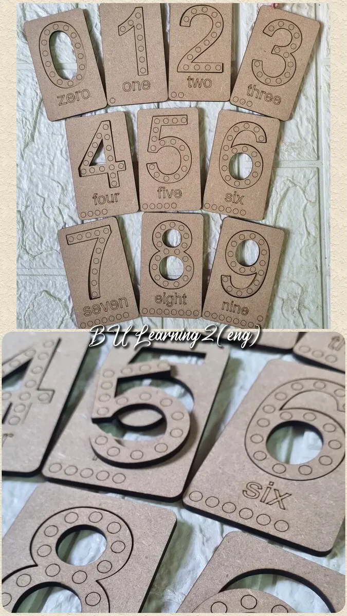 Montessori Number Cards