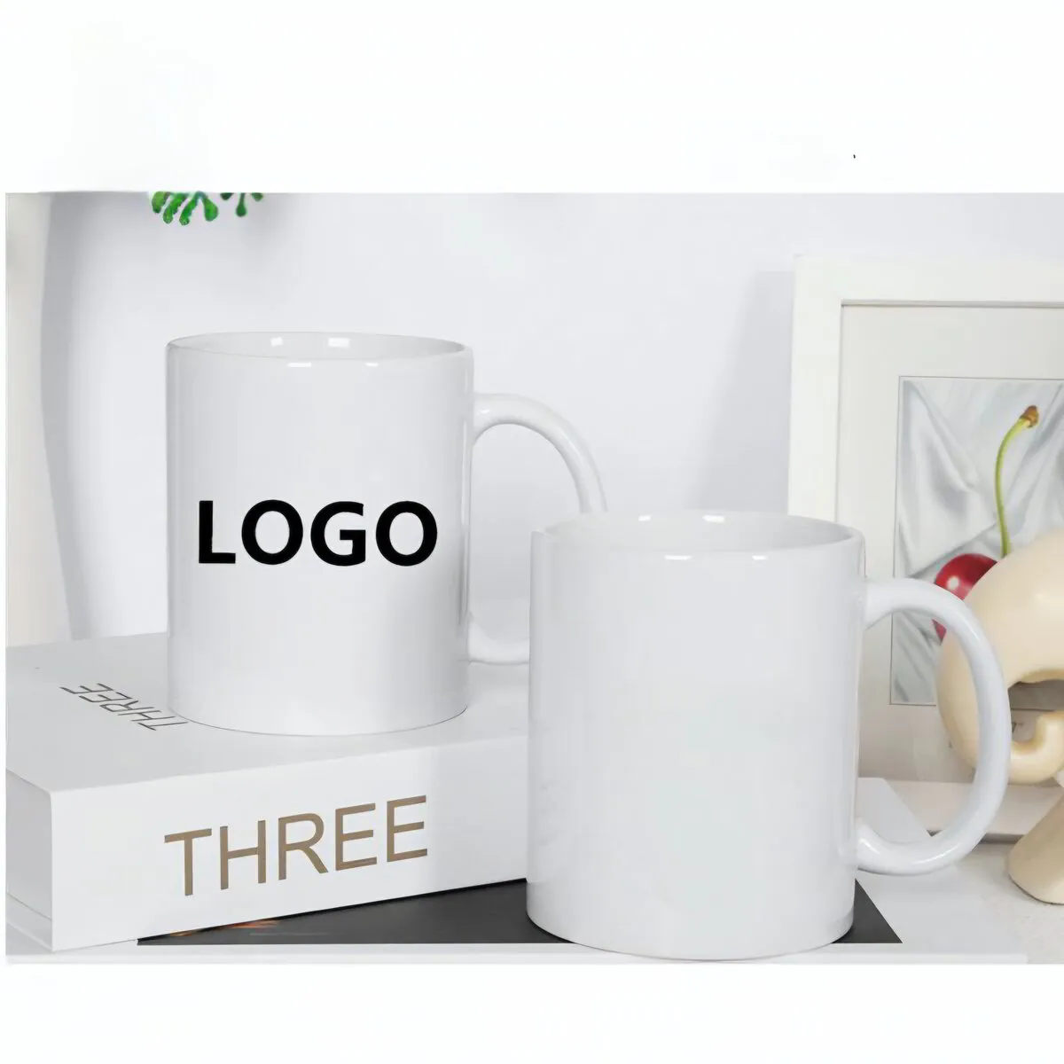  11oz White Ceramic Mug