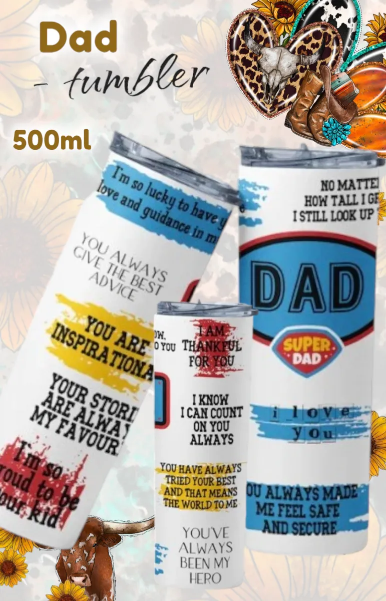 Super Dad 500ml - Tumbler