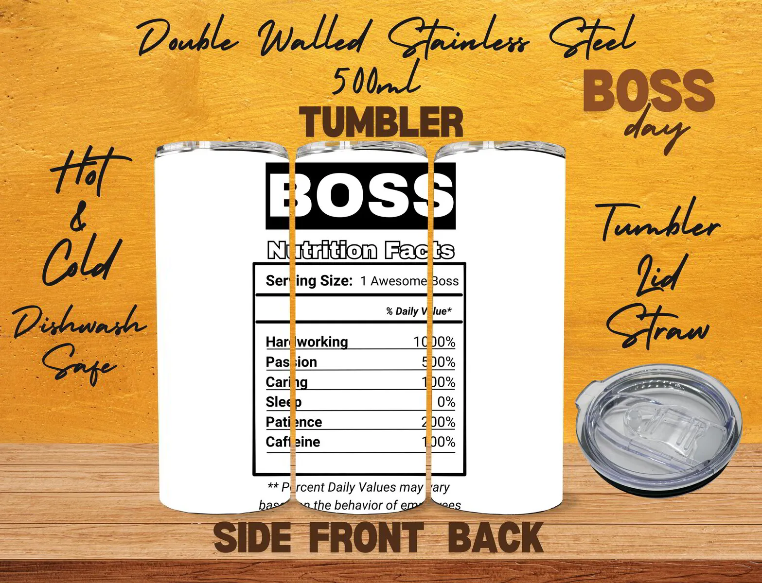 Boss's Day - 500ml Tumbler