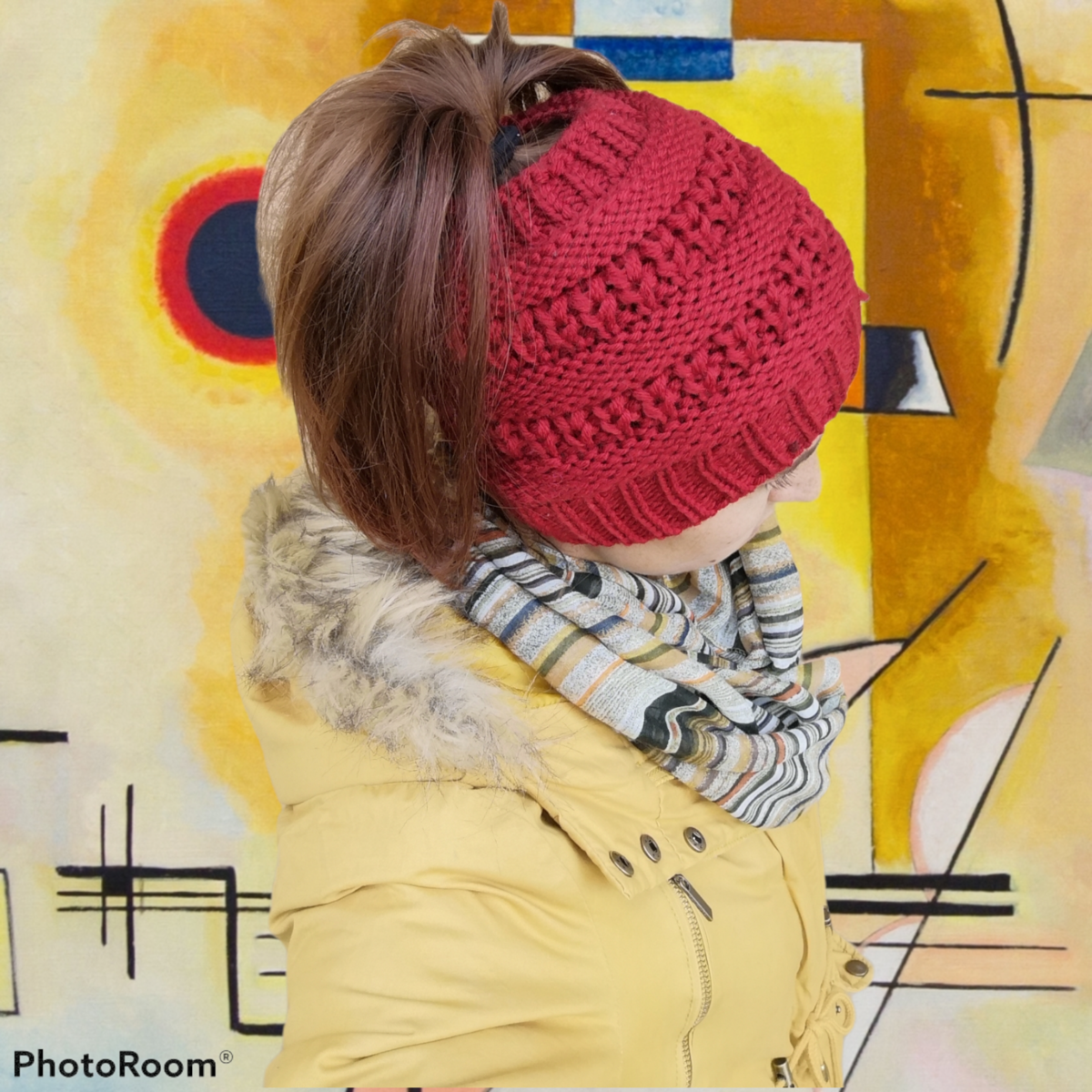 Messy Bun Beanies Messy Bun Beanies