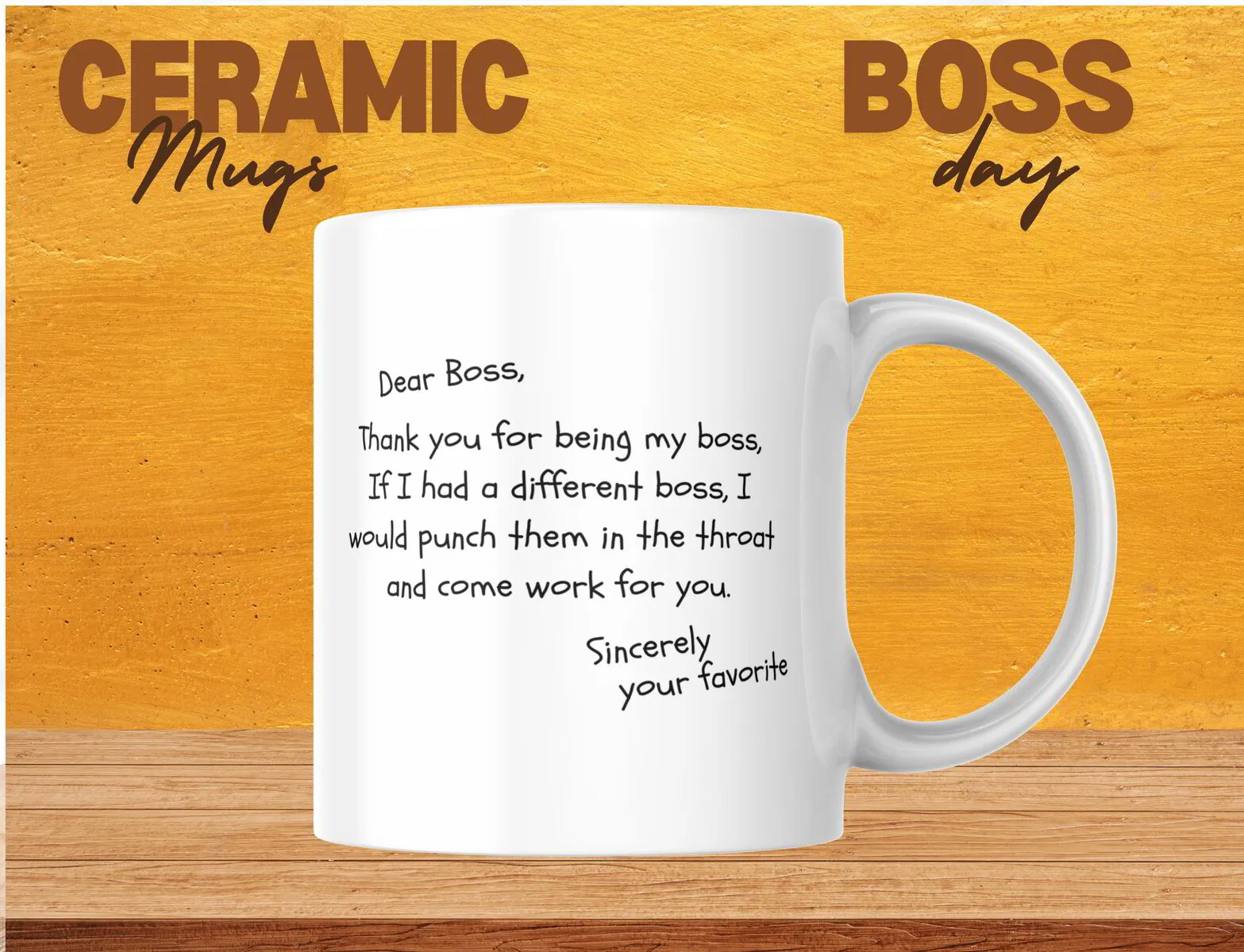 Boss's Day Mug