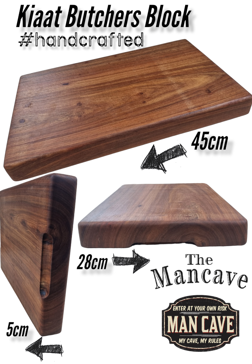 Kiaat Butchers Block