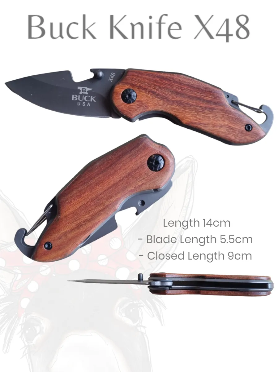 Buck Folding Pocket Knife - X48