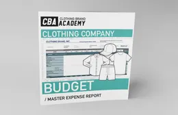 Budget templates  for start-up clothing lines. Clothing Brand Mentor and Designer @JonPhenom presents CBA