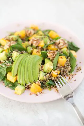 quinoa salad avocado