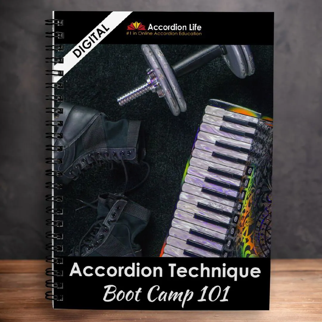 Accordion Technique Boot Camp 101 | Exercises for Accordion | Piano Accordion Lesson eBook