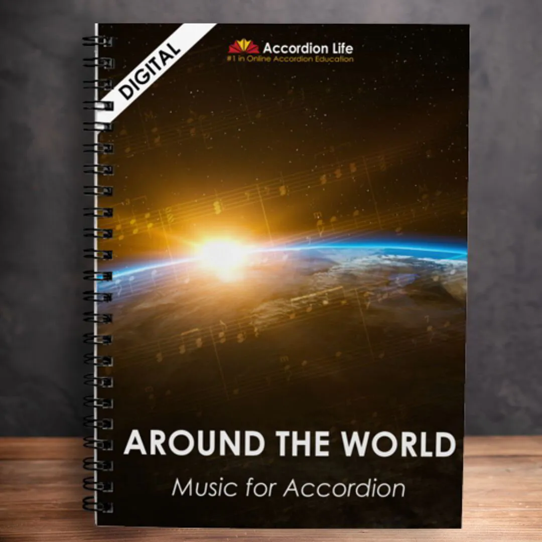 Around The World | Music for Accordion | Piano Accordion Sheet Music eBook
