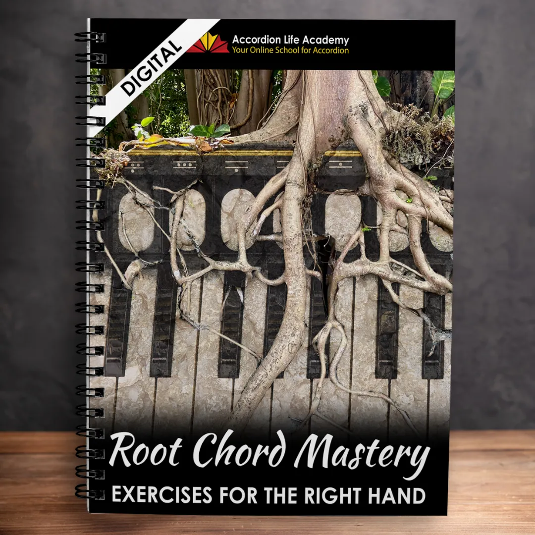 Root Chord Mastery | Exercises for the Right Hand | Piano Accordion Lesson eBook
