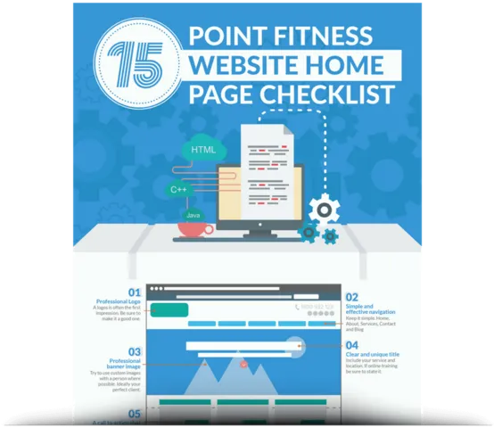 Design the Perfect Home Page for Your Fitness Website