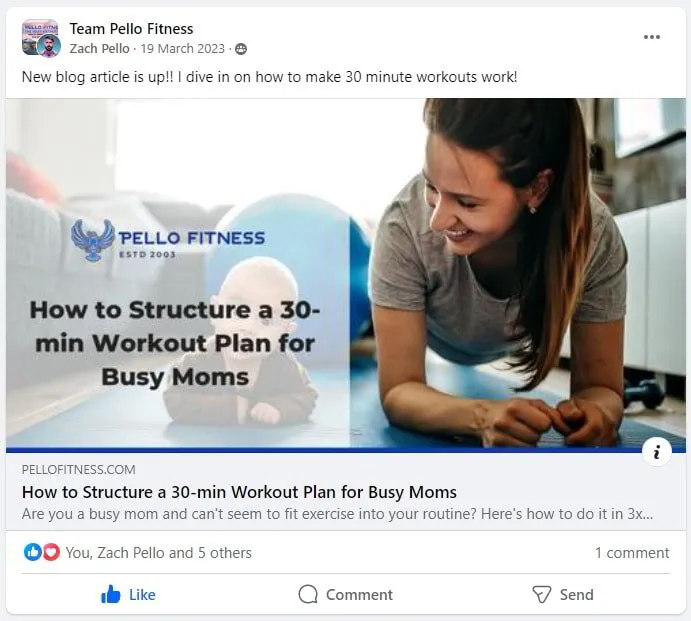 Workout Content How To Create A Fitness Website Content Plan