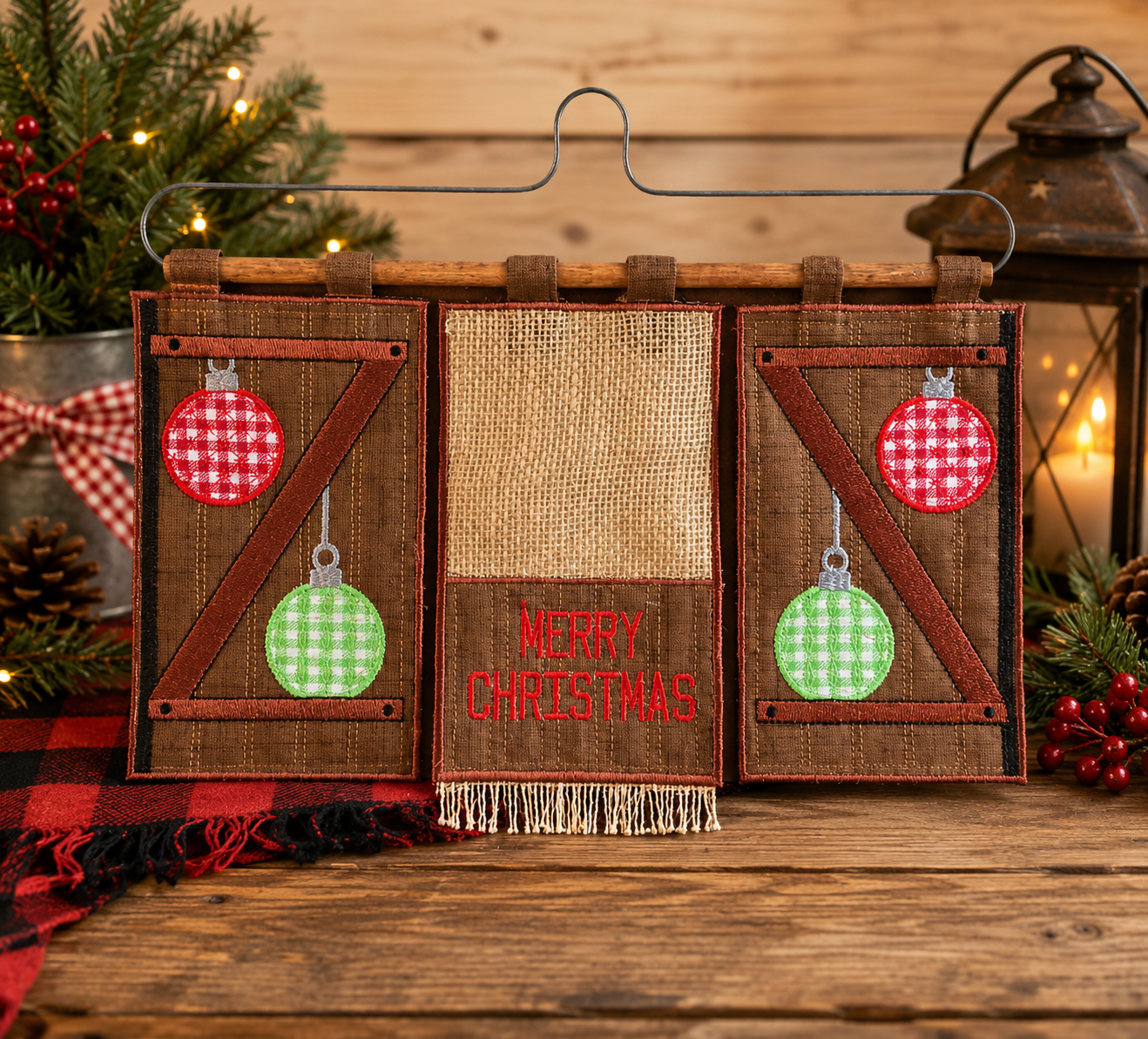 ITH BARN DOOR BANNER (3 PARTS) 5X7