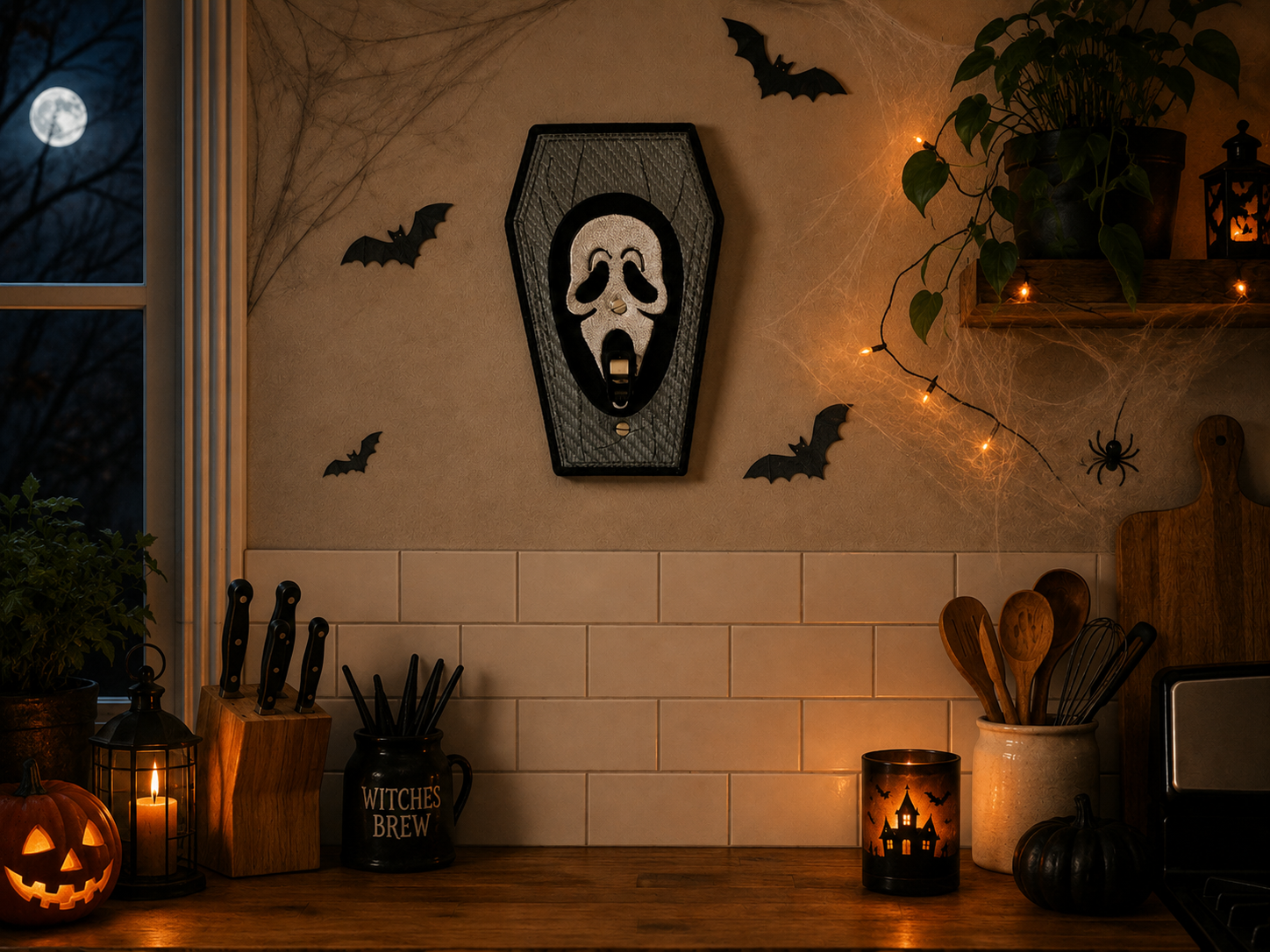 ITH COFFIN LIGHT SWITCH COVER 4X6