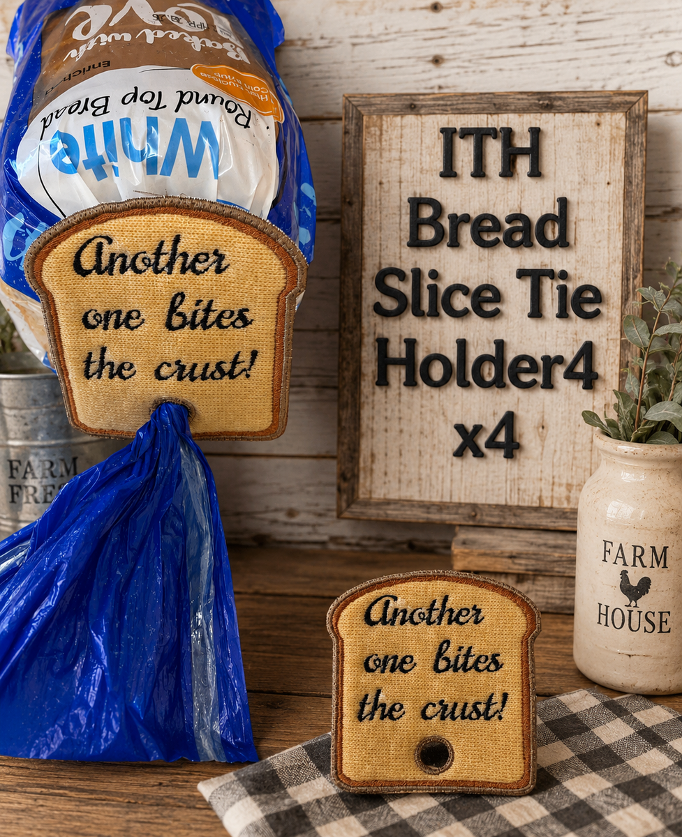 ITH BREAD SLICE TIE HOLDER 4X4