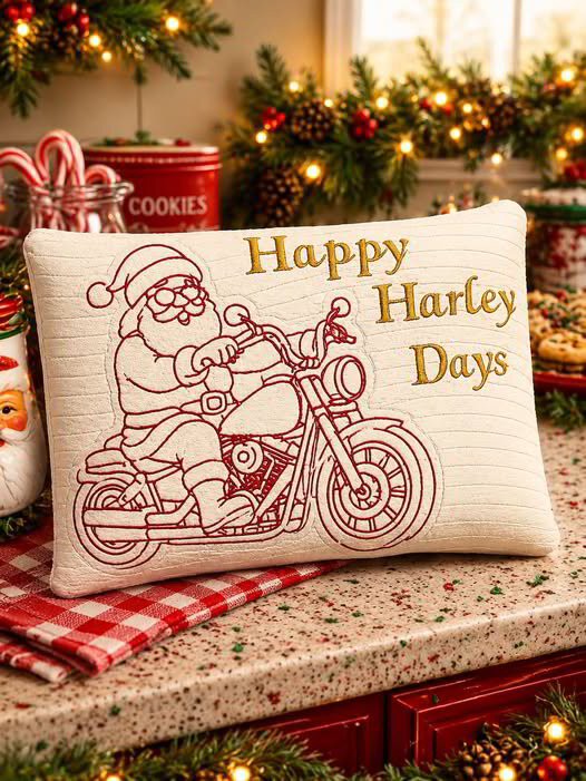 ITH HAPPY HARLEY DAYS MUG RUG 5X7