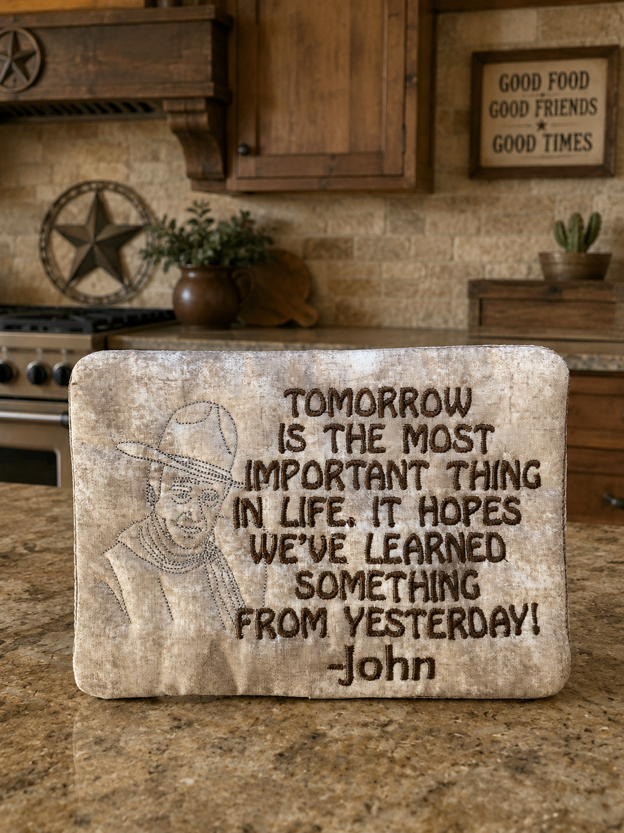 IF TOMORROW IS MUG RUG 5X7