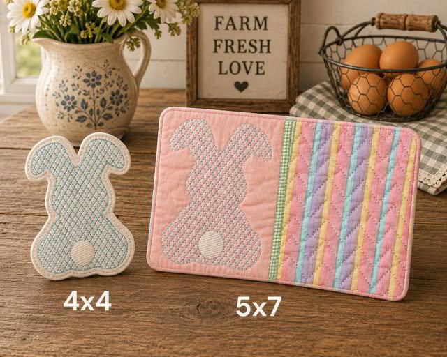 ITH BUNNY  MOTIF SET (APRIL)