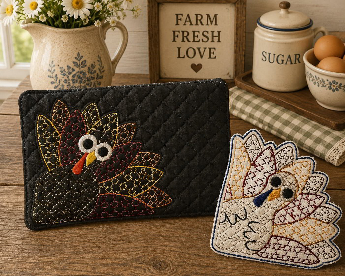 ITH TURKEY MOTIF SET (NOVEMBER)