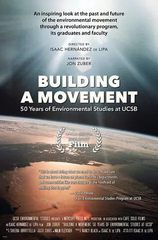 Building a Movement poster Environmental Studies UCSB