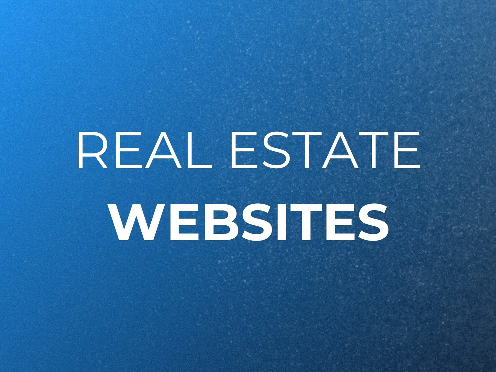 Real Estate Websites 