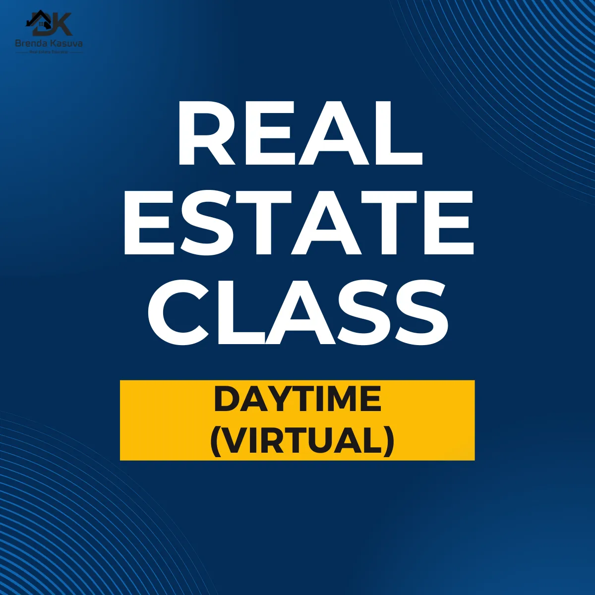 Maryland Real Estate class - Daytime VIRTUAL