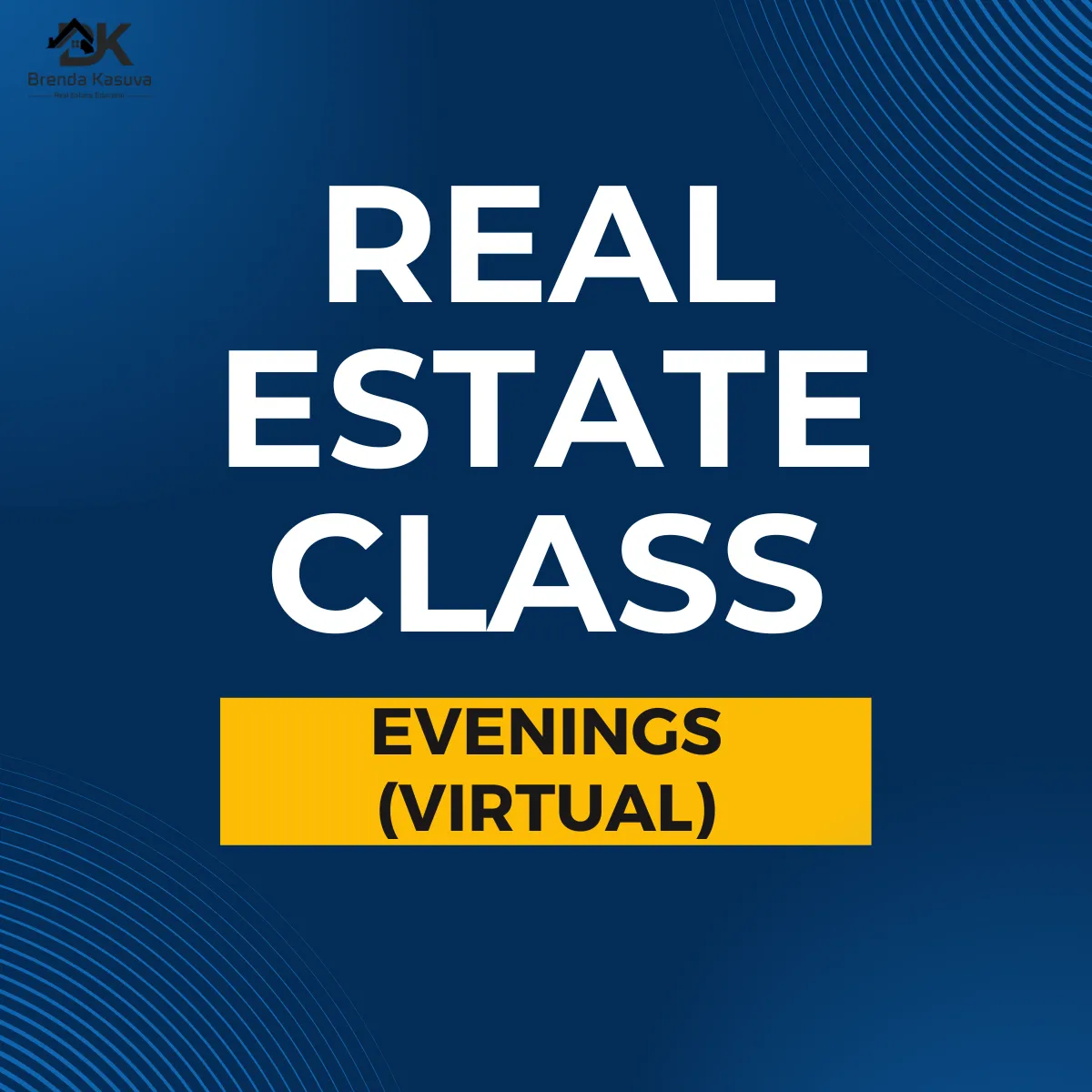 Maryland Real Estate Class - EVENINGS | Virtual 