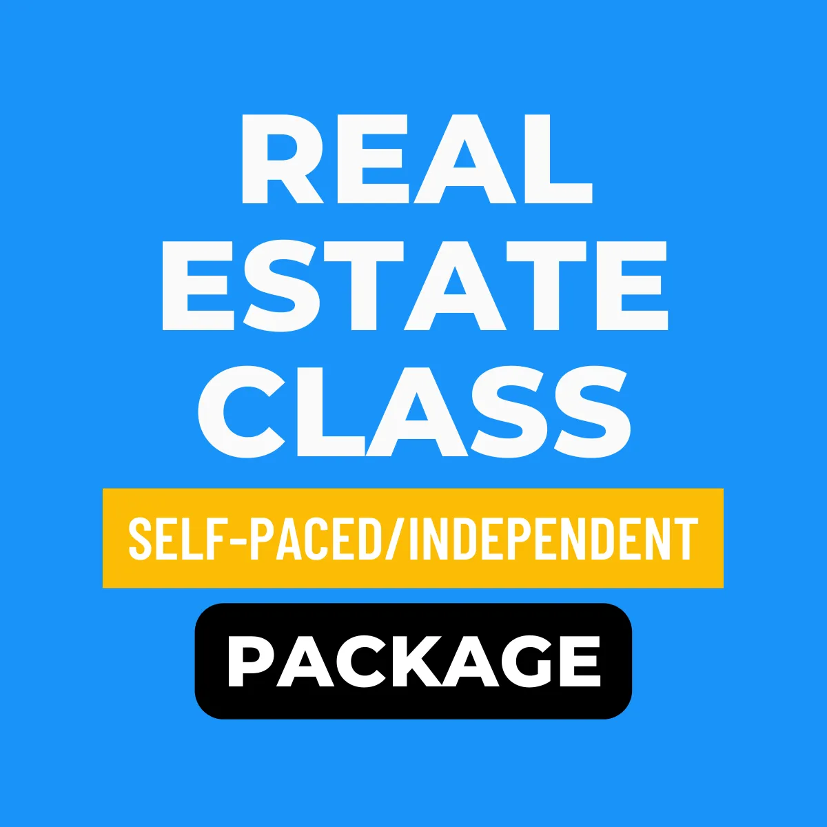 Maryland Real Estate Course - Self-paced| Independent Study| At your own pace (PACKAGE)