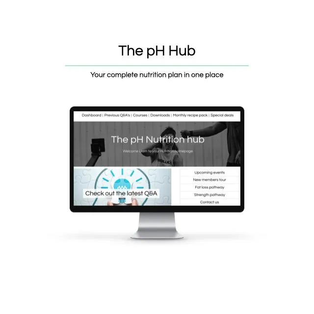pH Nutrition Hub - Yearly discount